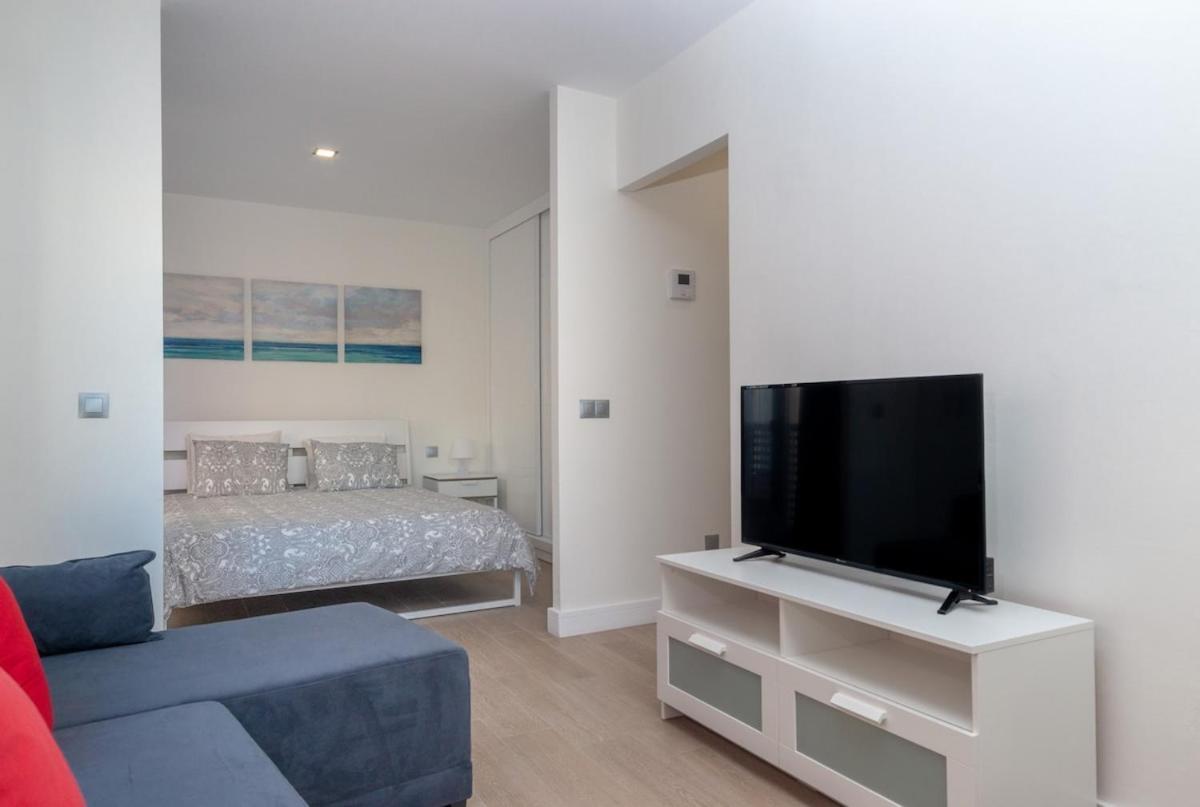 Estudio Con Balcon Playa Las Canteras ลาสปัลมาส เด กรานคานาเรีย ภายนอก รูปภาพ