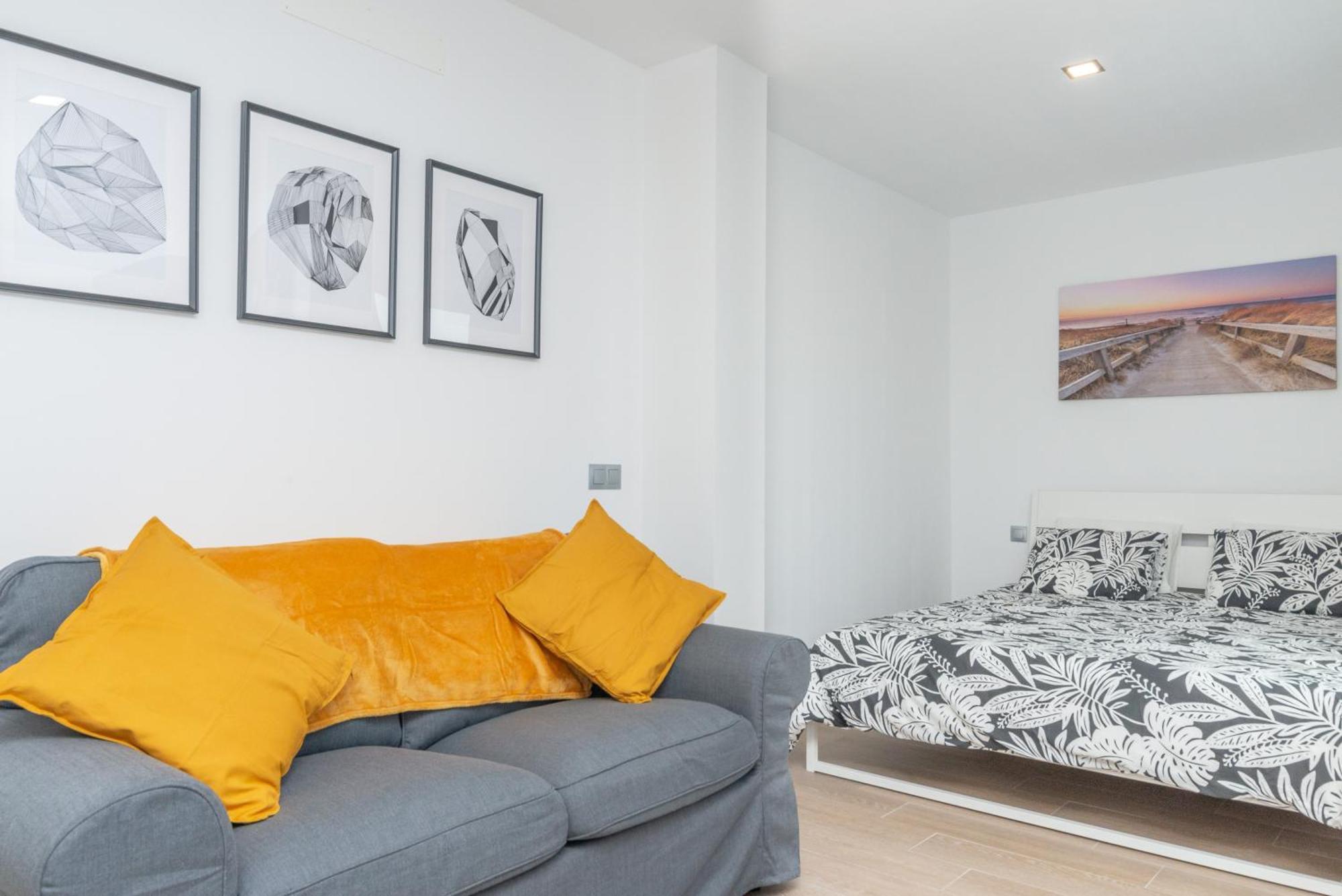 Estudio Con Balcon Playa Las Canteras ลาสปัลมาส เด กรานคานาเรีย ภายนอก รูปภาพ
