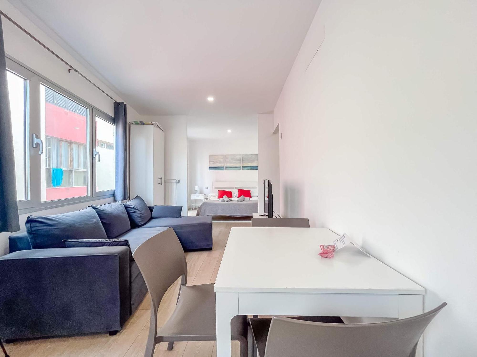 Estudio Con Balcon Playa Las Canteras ลาสปัลมาส เด กรานคานาเรีย ภายนอก รูปภาพ