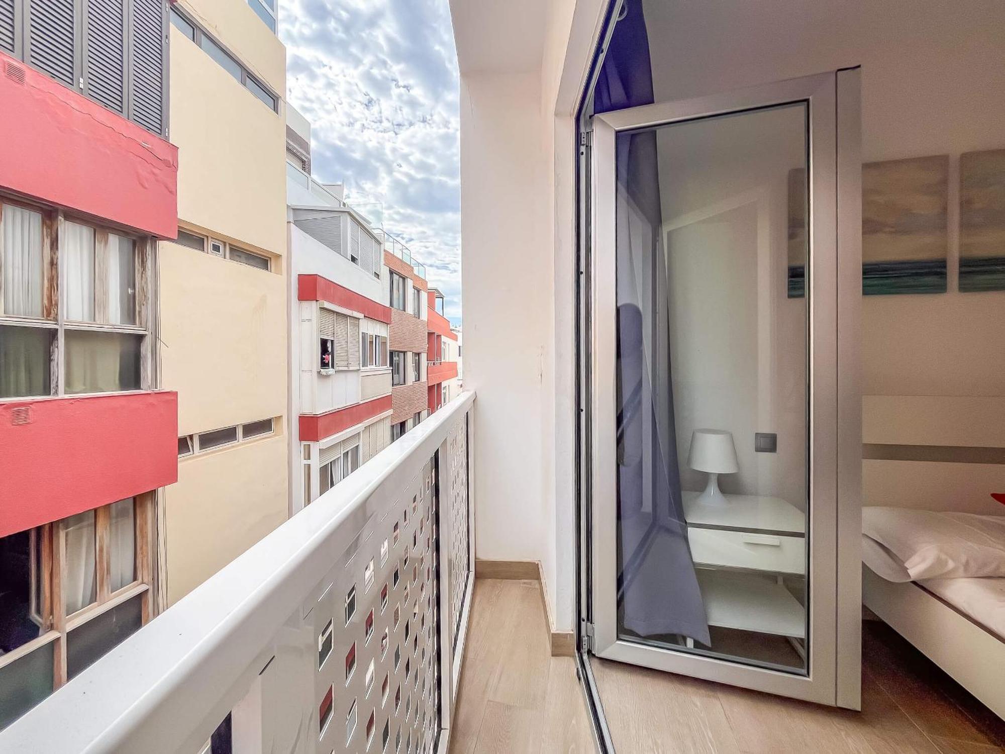 Estudio Con Balcon Playa Las Canteras ลาสปัลมาส เด กรานคานาเรีย ภายนอก รูปภาพ