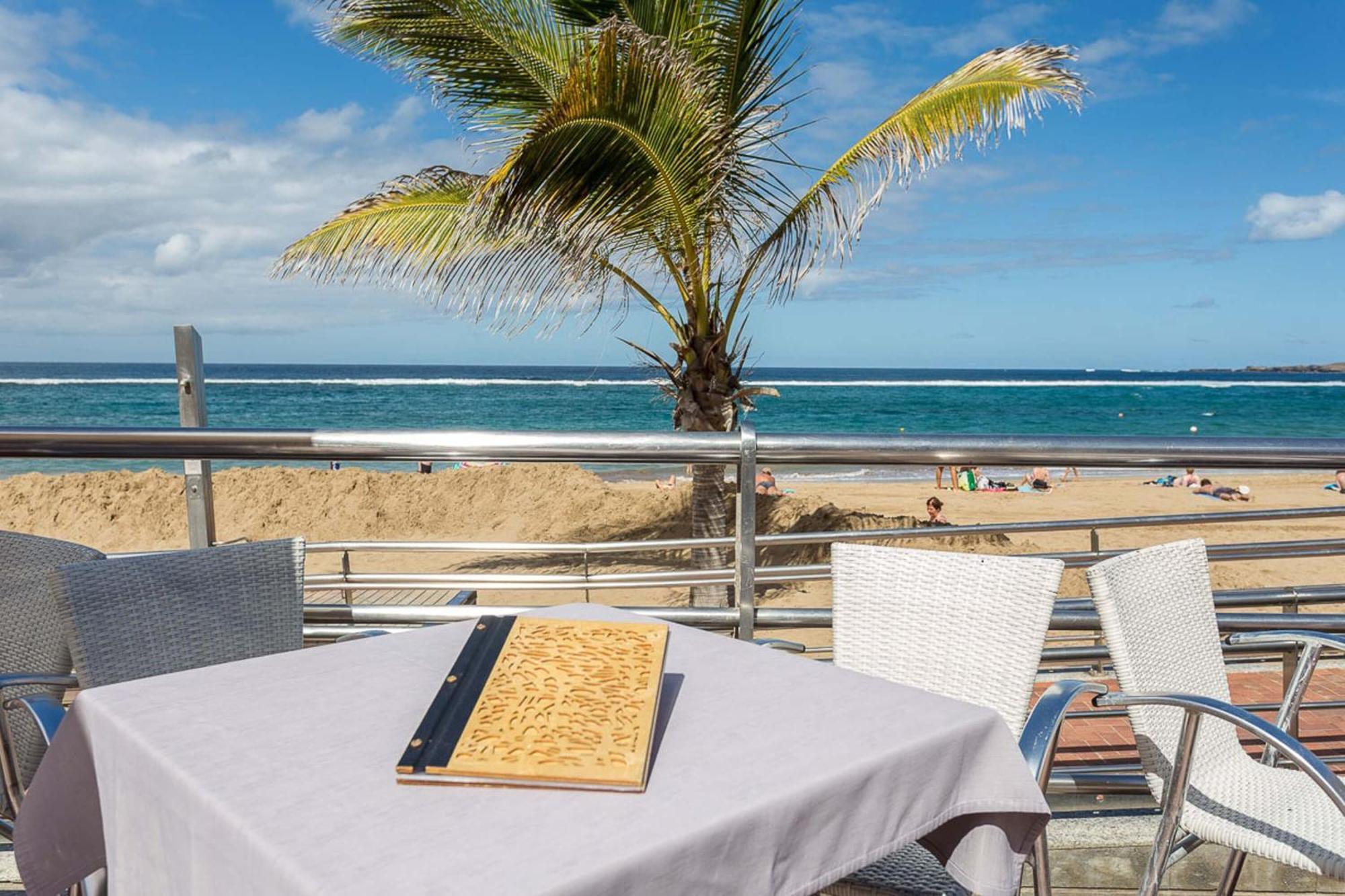 Estudio Con Balcon Playa Las Canteras ลาสปัลมาส เด กรานคานาเรีย ภายนอก รูปภาพ