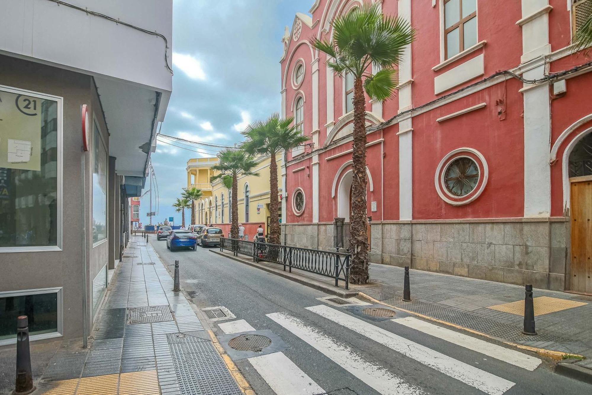 Estudio Con Balcon Playa Las Canteras ลาสปัลมาส เด กรานคานาเรีย ภายนอก รูปภาพ