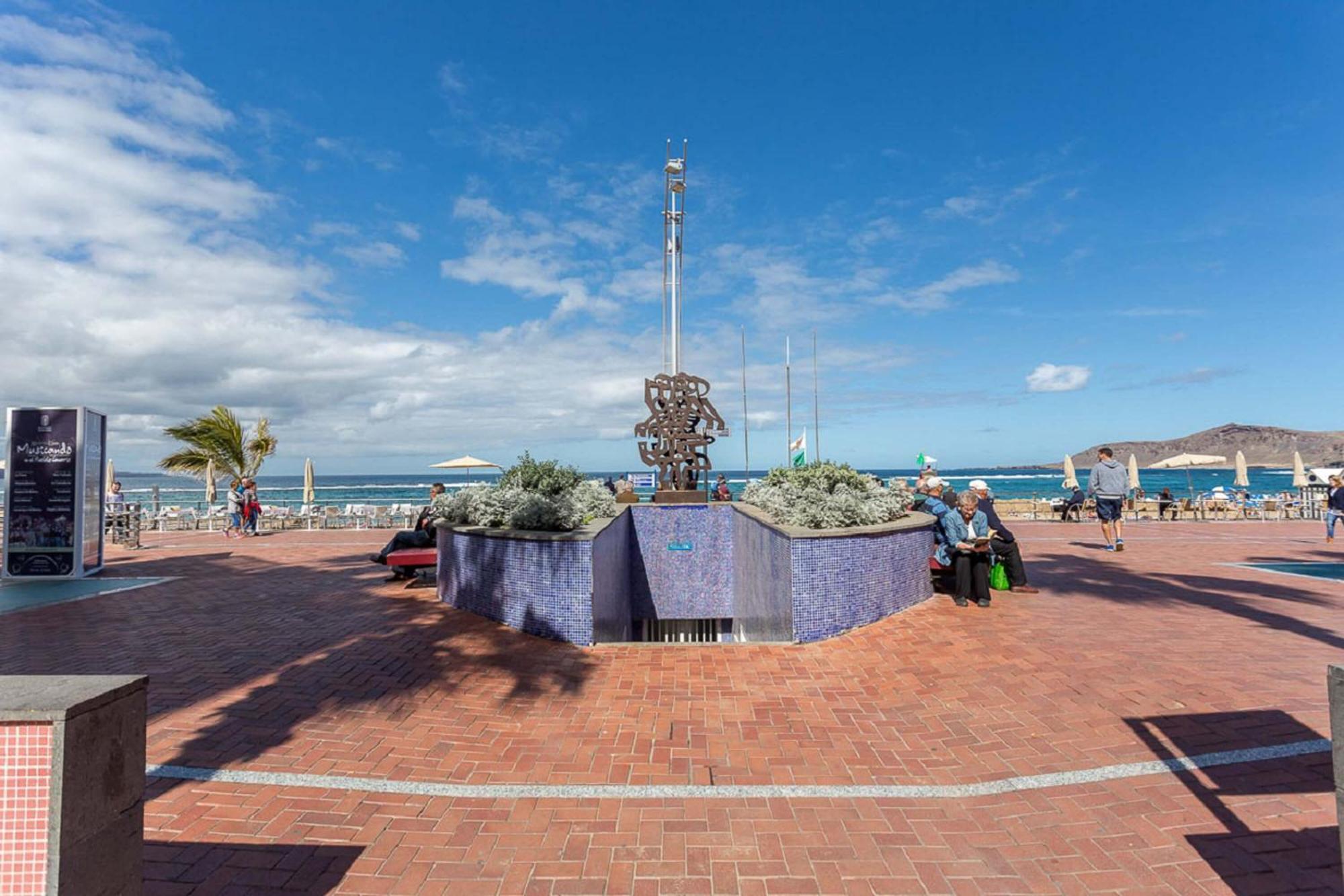 Estudio Con Balcon Playa Las Canteras ลาสปัลมาส เด กรานคานาเรีย ภายนอก รูปภาพ