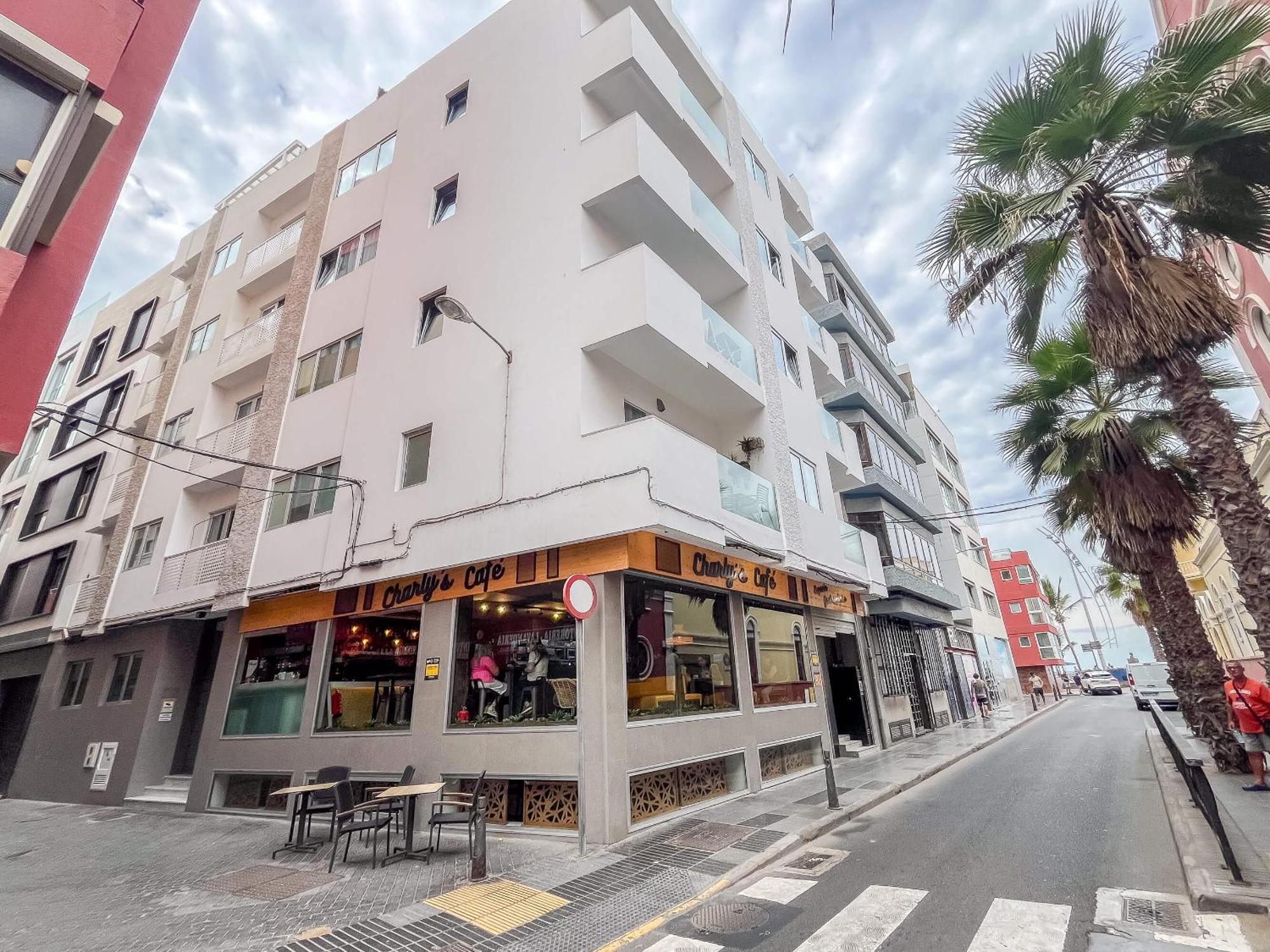 Estudio Con Balcon Playa Las Canteras ลาสปัลมาส เด กรานคานาเรีย ภายนอก รูปภาพ