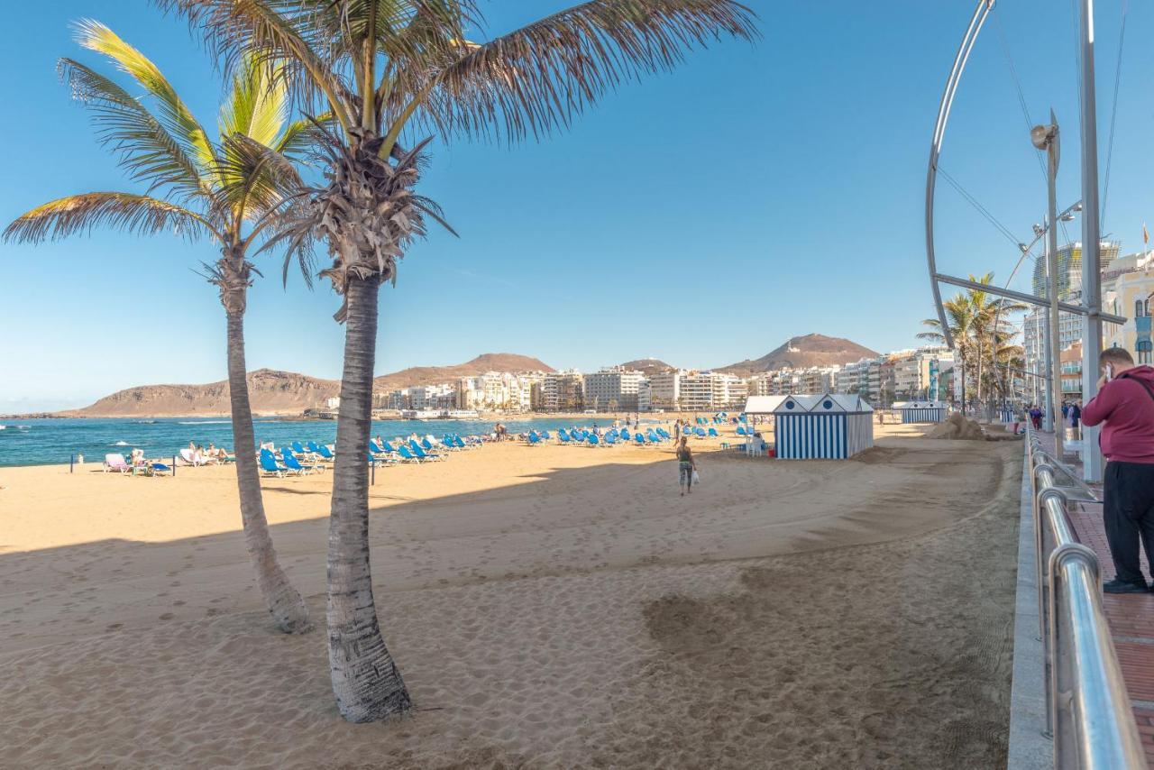 Estudio Con Balcon Playa Las Canteras ลาสปัลมาส เด กรานคานาเรีย ภายนอก รูปภาพ