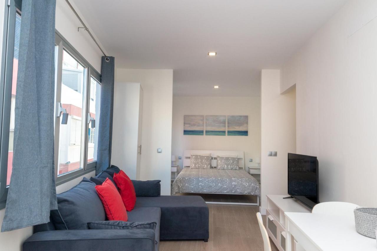 Estudio Con Balcon Playa Las Canteras ลาสปัลมาส เด กรานคานาเรีย ภายนอก รูปภาพ